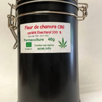 CBD fleurs cultivées en permaculture, pays Basque